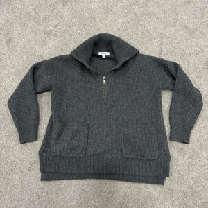 Madewell Glenbrook Half-Zip Pullover Sweater